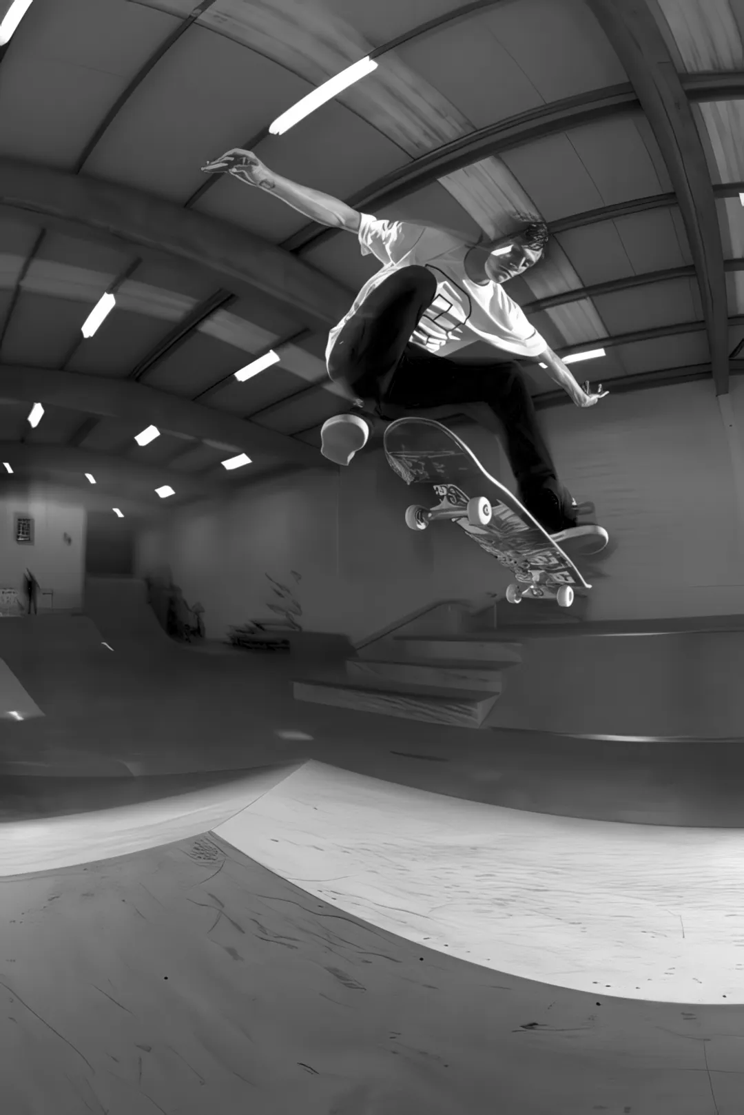 Skater at GTF, Dublin — photography by Richard Gilligan