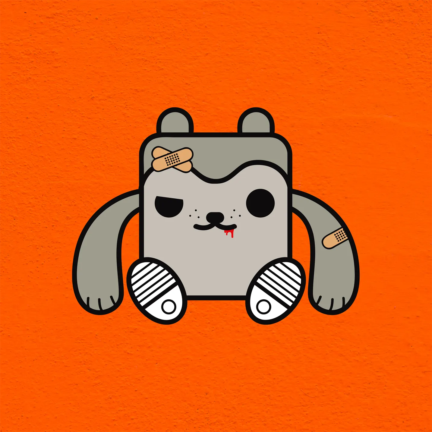 Bumpy — character illustration 2008